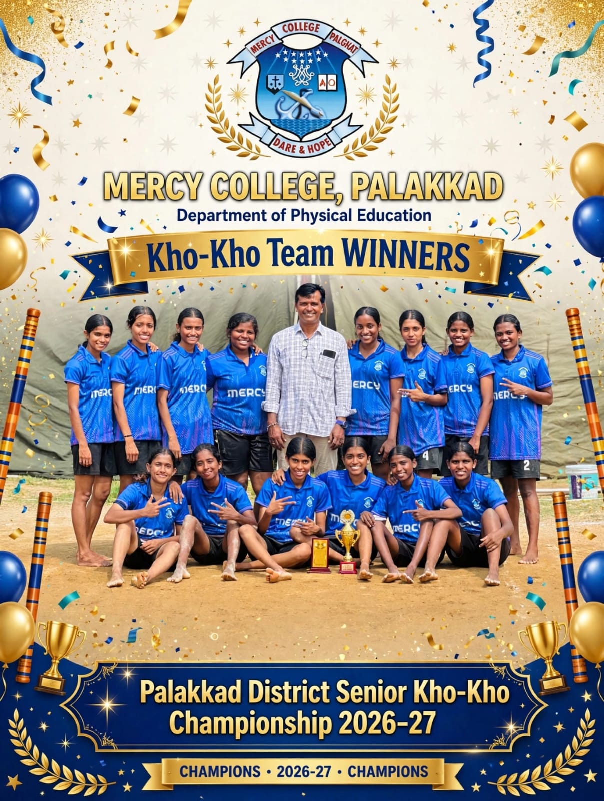 KHO-KHO TEAM WINNERS